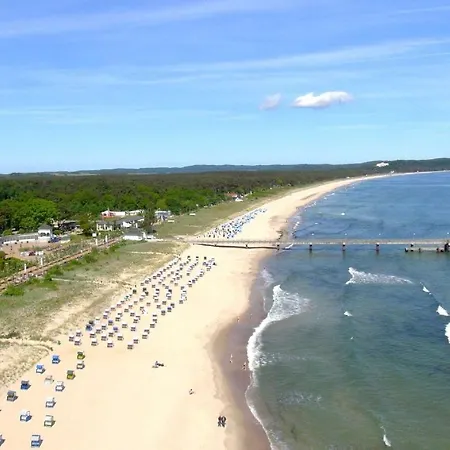 Terrasse, Gratis Nutzung Vom Ahoi Erlebnisbad Und Sauna In Sellin - Meeresblick 19 شقة