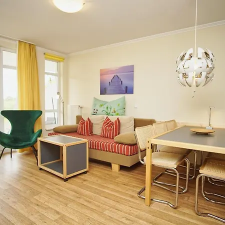 Terrasse, Gratis Nutzung Vom Ahoi Erlebnisbad Und Sauna In Sellin - Meeresblick 19 Apartamento