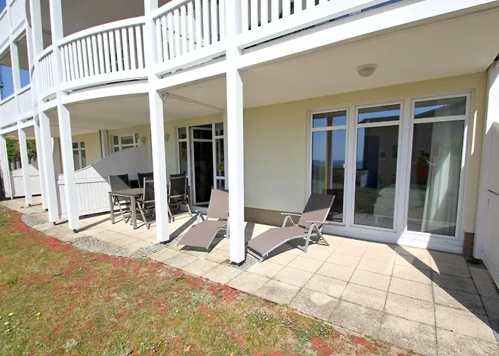 Meeresblickresidenzen Ferienwohnung Nr 19 Mit Sauna- Und Schwimmbadnutzung Im Ahoi Sellin شقة غورين